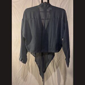 Lucy Paris Women’s Top Size Large Blue
